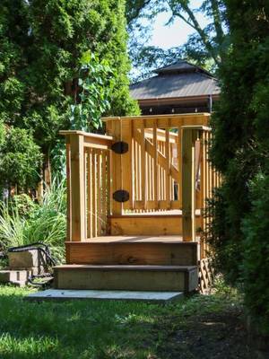 Custom gate and railing for schaumburg project