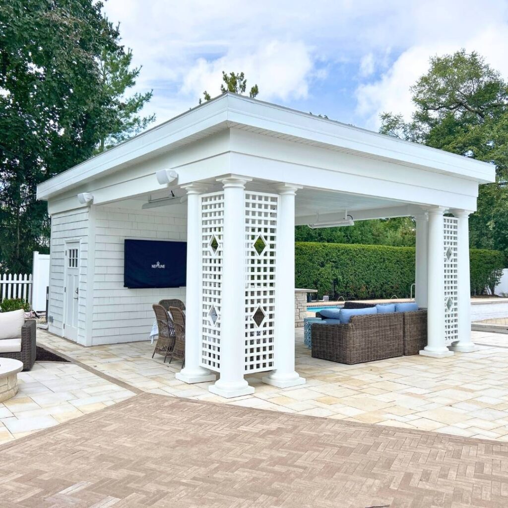 Custom pavillion build in Glenview