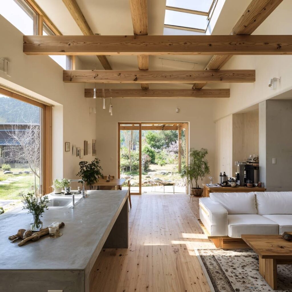 Faux living room installtion