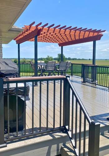 Suburban custom deck project
