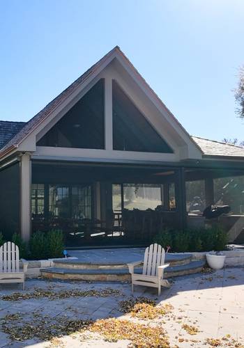 Custom Built Screen Porch Room Barrington