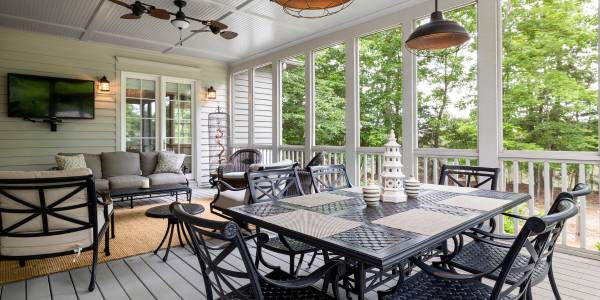 2 zone patio set up
